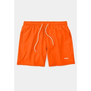 Short Tactel Becker Bermuda Laranja Praia e Piscina Liso Mauricinho