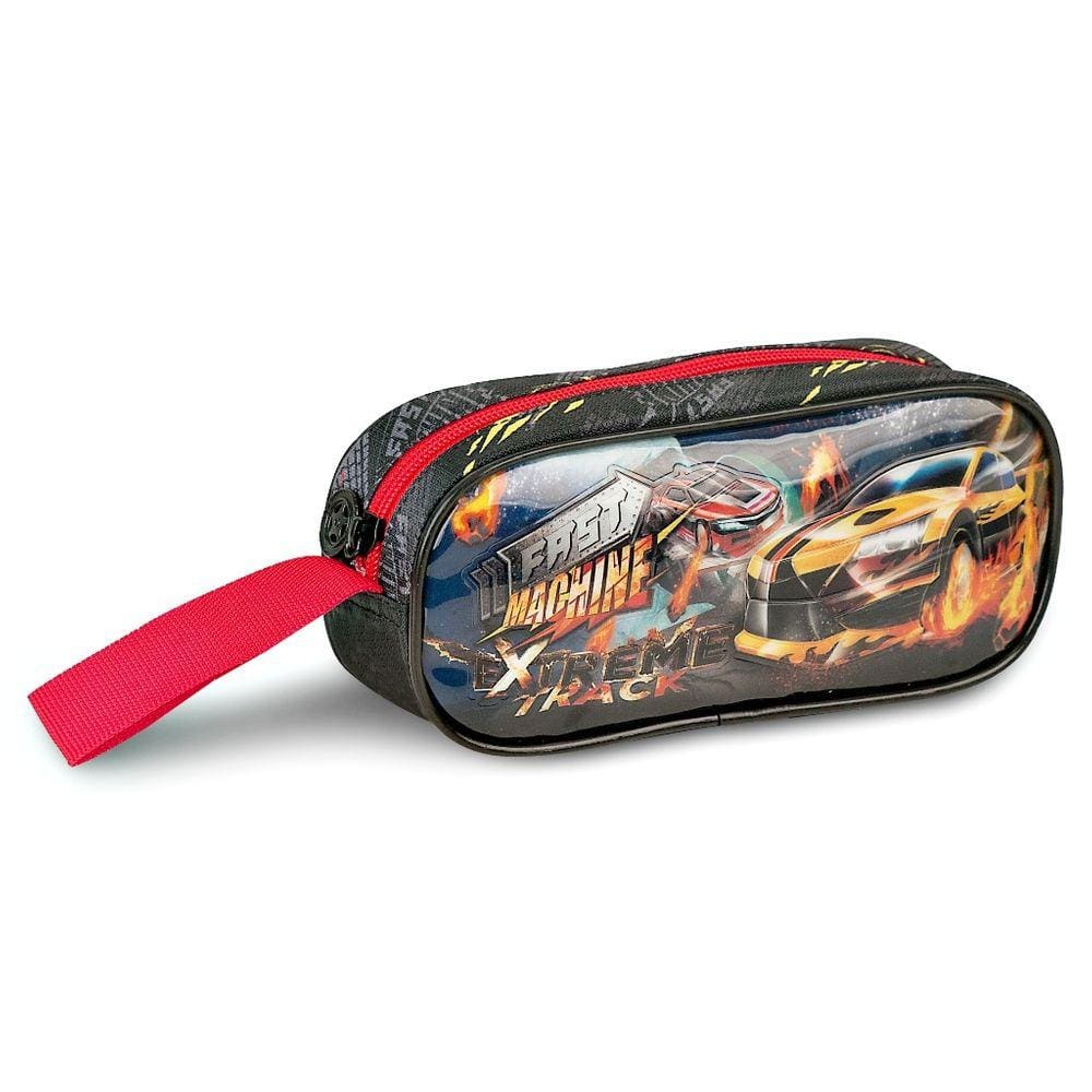 Estojo Simples Infantil Fast Machine Clio FM23007E