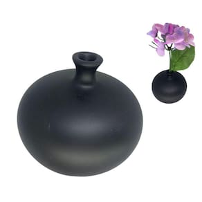 Vaso Cerâmica Terracota Colonial Barro Decorativa Redondo