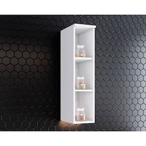Nicho para Cozinha Aéreo Americana 20x83cm Branco - Henn