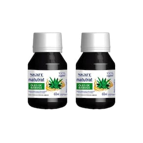 Oleo Capilar Skafe Natutrat Babosa 60Ml-Kit C/2Un