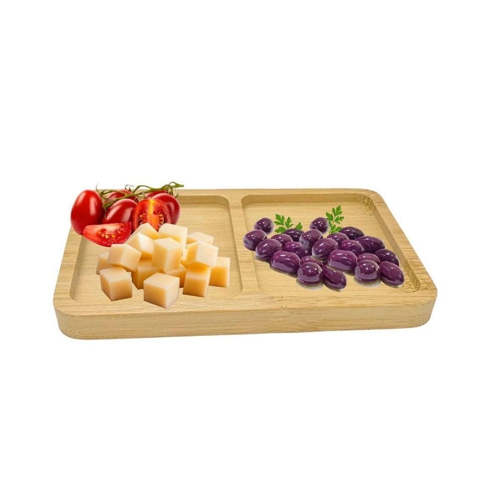 Petisqueira Home E More De Bambu Natural 10X17X1,5Cm