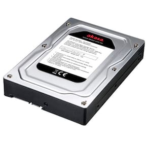 Conversor de SSD ou HD 2.5 para HD 3.5 - Converte SSD ou HD 2.5 para HD 3.5 - Akasa AK-IEN-07