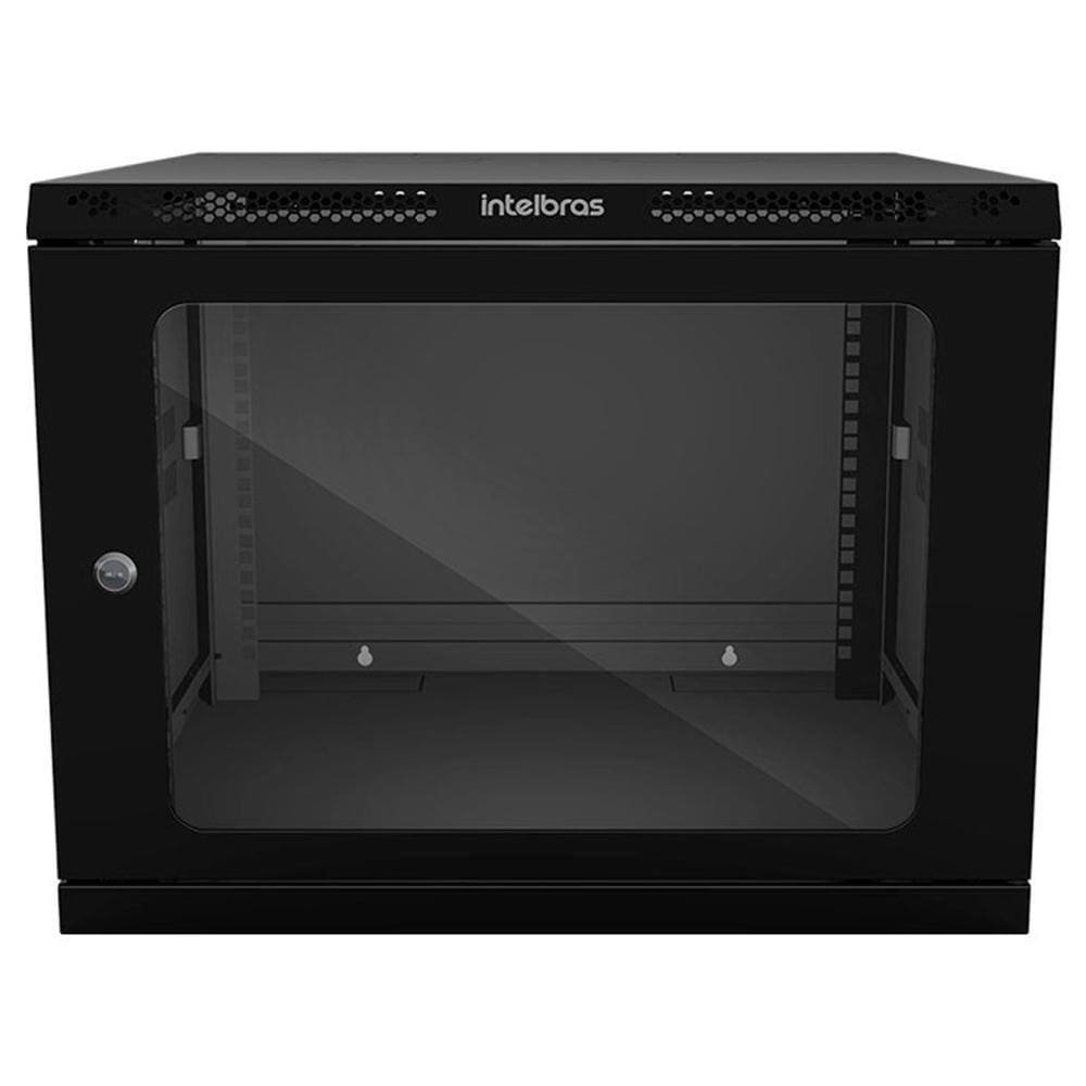 Mini rack desmontável de parede 8U - 19 x 570mm - Intelbras MRD 857