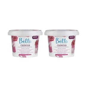 Cera Microondas Petalas De Rosas Depil Bella 200G-Kit 2Un