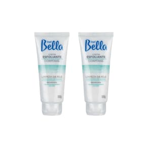 Creme Esfoliante Corporal Depil Bella Alecrim 100G-Kit C/2Un