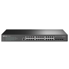 Switch TP-Link TL-SG3428 - 24 Portas Gigabit - 4 Portas SFP - Switch Gerenciável L2+ - JetStream