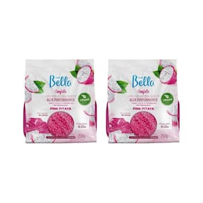 Depilatorio Depil Bella Cera Confete 250G Pink - Kit Com 2Un