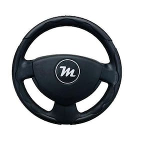 Capa Protetora Para Volante Miollo Preta Com Detalhe Preto