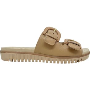 Tamanco Feminino Birken Casual Dia a Dia Detalhe em Fivelas Comfortflex 2345404
