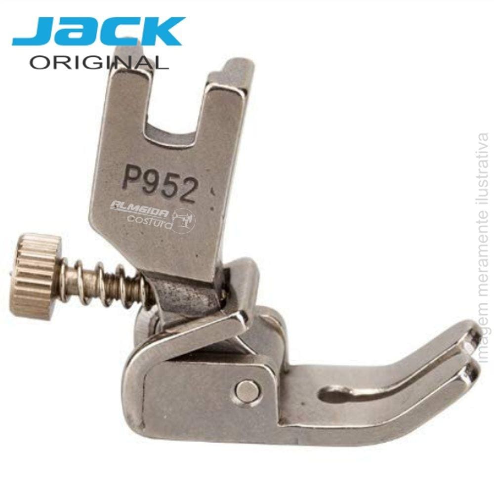 Calcador Reta Industrial Para Franzir, Franzidor Regulavel - 811304 P952 Jack