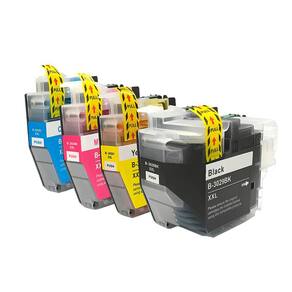 Kit 4 Cartuchos de Compatíveis LC3029 LC-3029 MFC-J5830 J5930 J6535 J6935dw