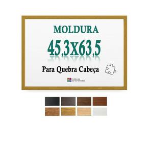 Moldura Caramelo 45,3X63,5 Quebra Cabeça 1000 Peças + Petg