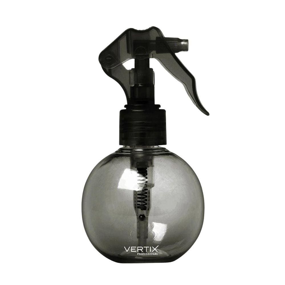 Borrifador Plástico Vertix Bola Salon Spray Preto 150Ml Cód.3022