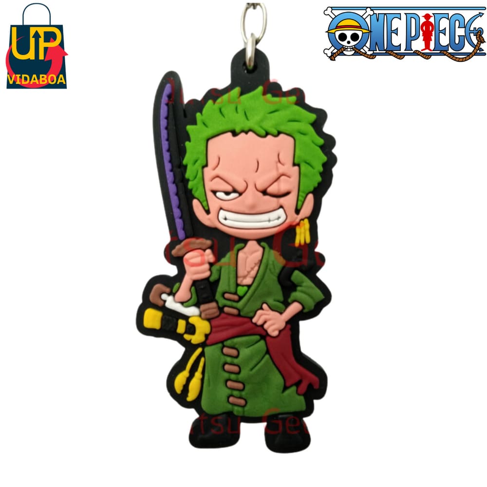 Chaveiro One Piece - Roronoa Zoro Uma Katana