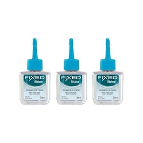 Reparador De Pontas Fixed Ricino 30Ml-Kit C/3Un