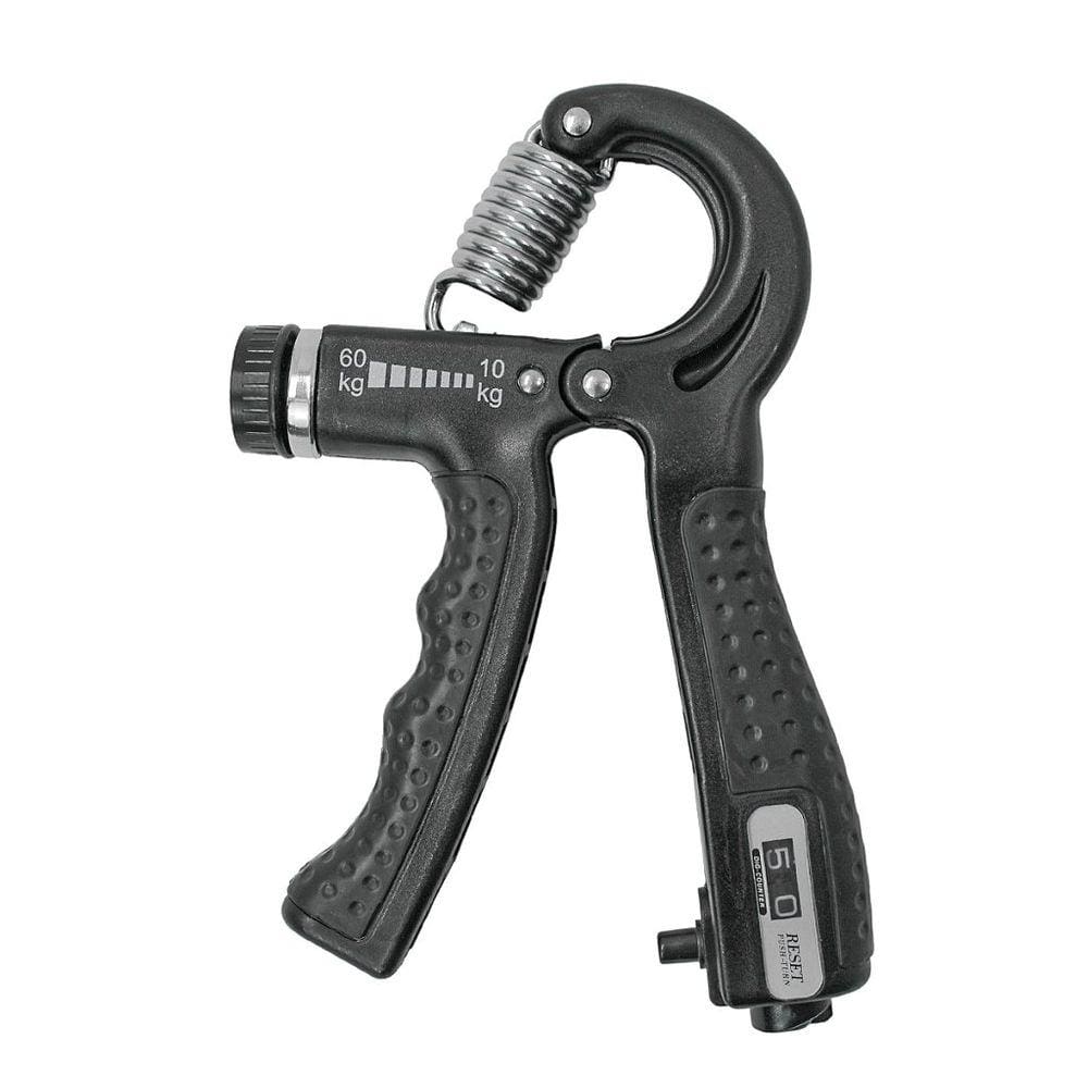 Hand Grip Contador Ajustável até 60kg Fortalecimento Eficiente para Antebraço, Punho e Mão