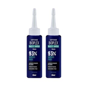 Tonico Nasce Barba Soft Hair 60Ml - Kit Com 2Un