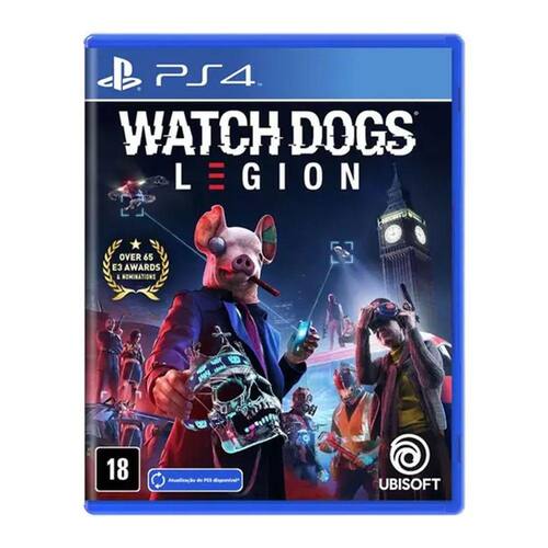 Imagem do produto Watch Dogs Legion PS4 - Físico em Ponto Frio