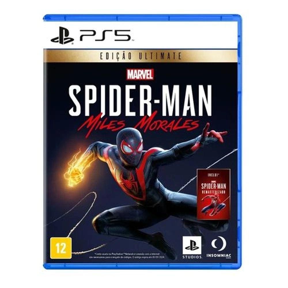 Marvels Spider Man Miles Morales Edição Ultimate Ps5 Lacrado