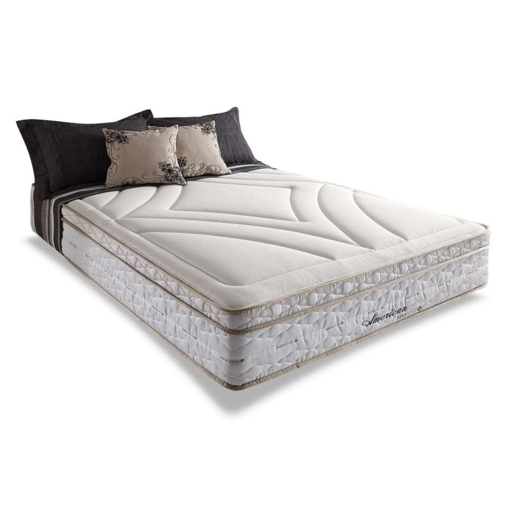 Colchão Casal Molas Maxspring American Pillow Top (138x188x33) - Herval