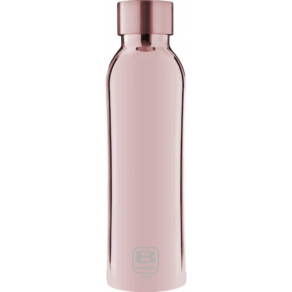 Garrafa Térmica Squeeze 500Ml Luxo Rose Gold Twin Bugatti