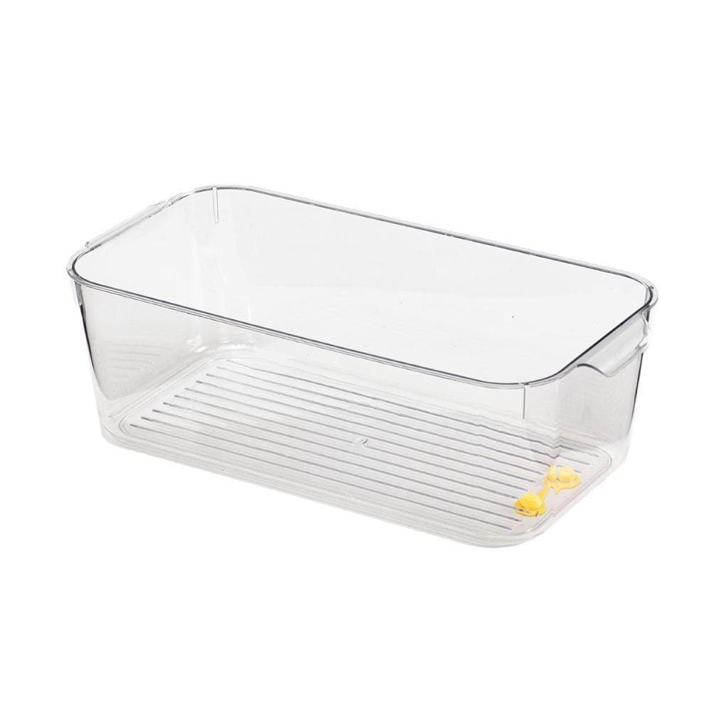 Suporte Para Geladeira 30X16Cm Acrílico Organizador Com Alça