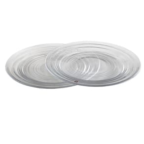 Conjunto 2 Pratos Transparente Em Vidro Aino Aalto Iittala