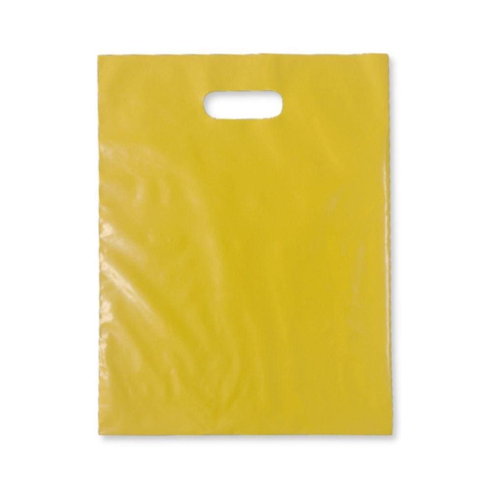Sacola Alca Vazada Amarelo (20X30 Cm.) C/ 1 Kg.