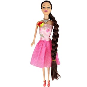 Boneca Fer Fashion Penteados Incriveis Com Vestido Colors