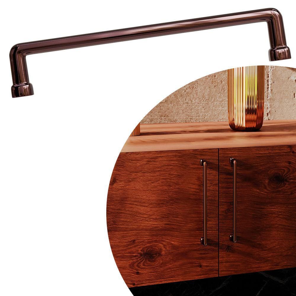 Puxador Norbello IL 1740 - Cobre Real - 96MM