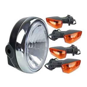 Farol Com Piscas Lente Laranja En 125 Yes Se De 2004 A 2012