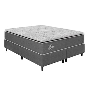 Base Box Casal 138cm Magnétic Cairo Cinza Claro