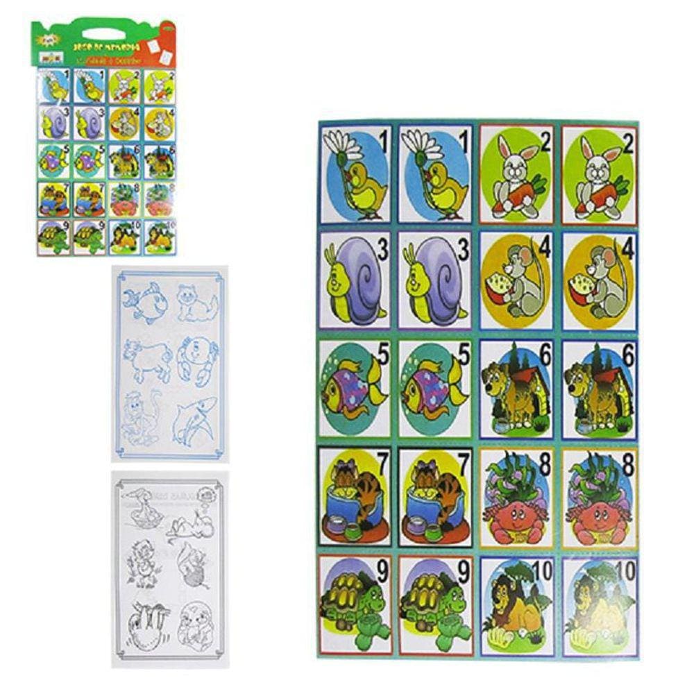 Jogo Da Memoria / Atividade E Desenho 3X1