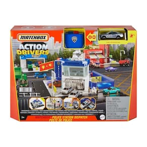 Matchbox Ação Estação de Polícia - Mattel