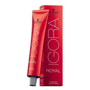 Tinta Profissional Igora Royal Louro Médio Bege 7.4