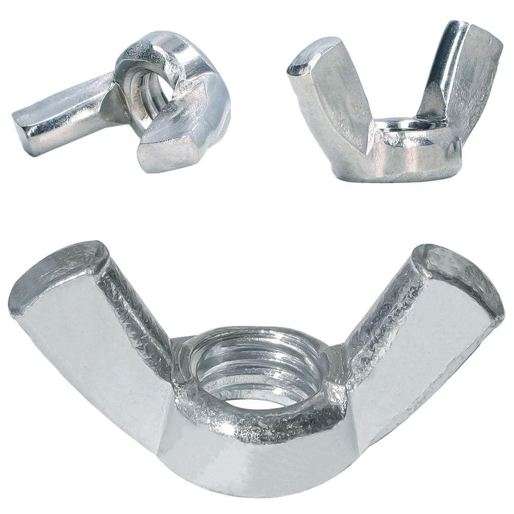 Porca Borboleta M8 Din 315 Ma-1,25 Zinco Branco - 500Un