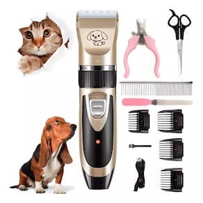 Máquina de tosa profissional p/ pets - Kit completo