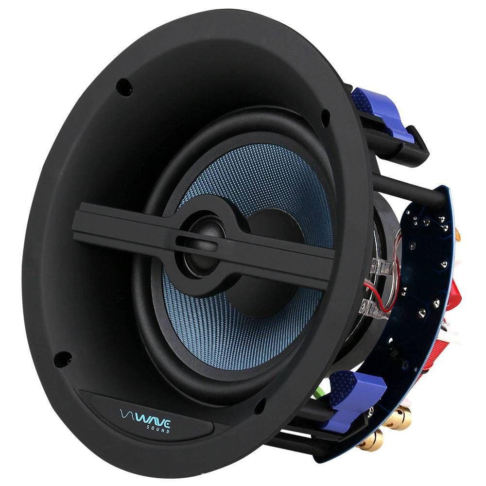 Caixa De Som De Embutir Wave Sound Wsr150 Tela Slim Quadrada