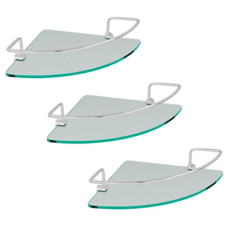 Combo 3 Porta Shampoo Canto Simples