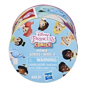Mini bonecas colecionáveis Hasbro Disney Princess Comics 5cm