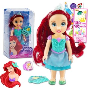 Conjunto de bonecas Disney Princess Ariel A Pequena Sereia com pente
