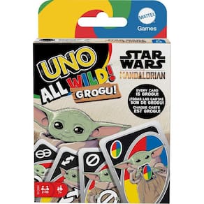 Jogo de cartas Mattel Games UNO All Wild Grogu Star Wars