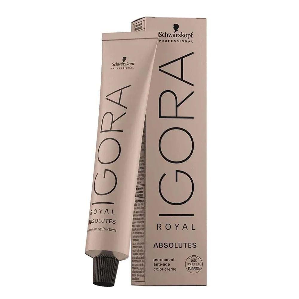 Tinta Profissional Igora Absolutes Louro Escuro Cobre 6.70