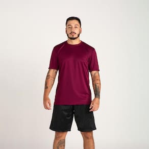 Camiseta Masculina Lisa Manga Curta Algodão Macia