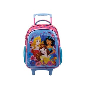 Mochila de Rodinhas Pequena 35cm Princesas Xeryus 11571