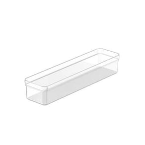 Organizador de Gaveta Clear 30cm x 7,5cm x 5,6cm Natural - Ou