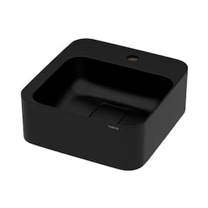 Cuba Bordda Diamante Badenza Preto Ônix Acetinado 38X38X15Cm