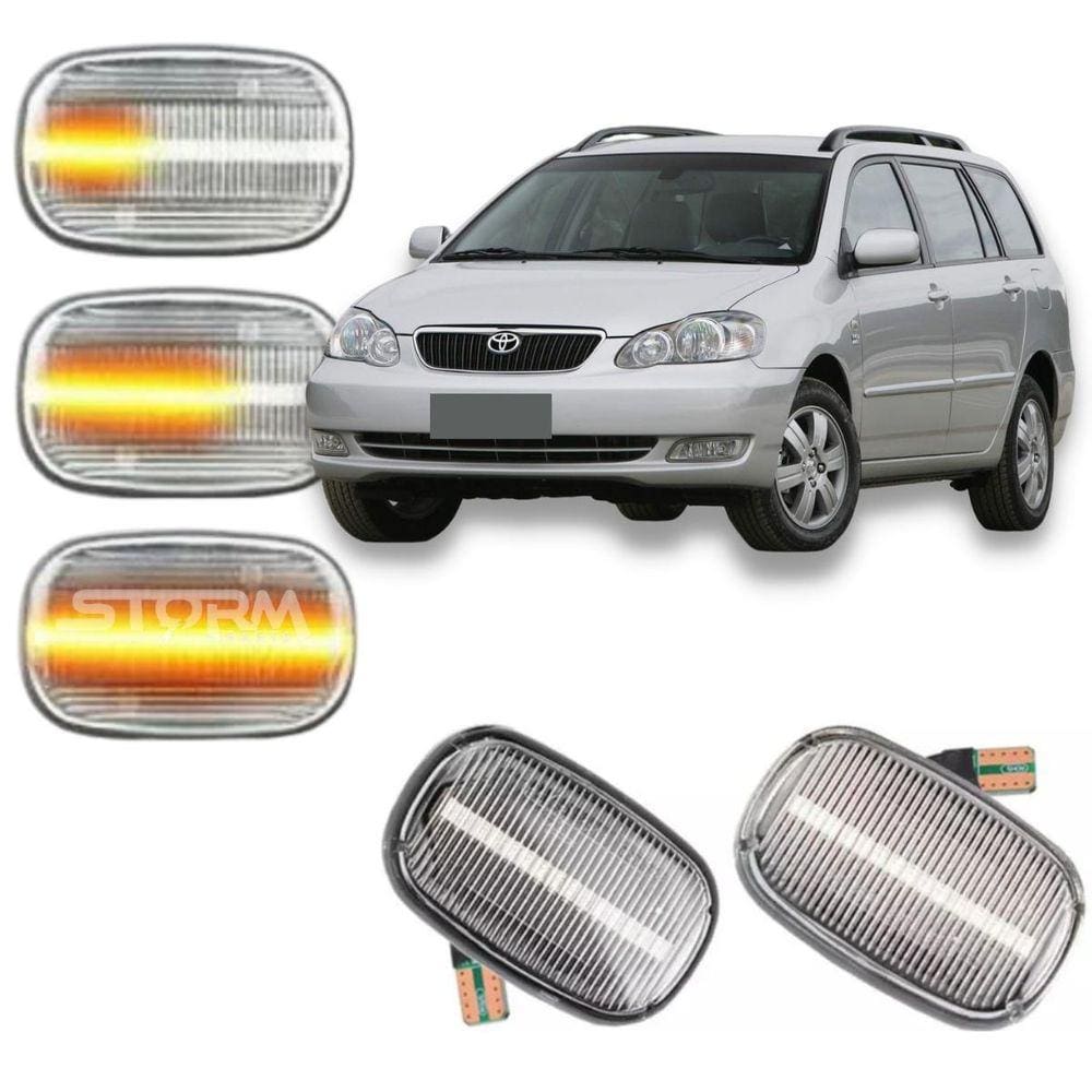 Par Pisca Seta Corolla Fielder Transparente Ano 2005 A 2015