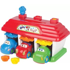Carrinhos Divertidos Para Bebês Com Garagem Com Chave Abrir